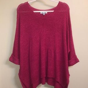Boutique She + Sky brand fuchsia sweater